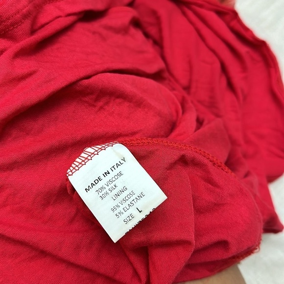 Lara G Silk Floral Maxi Dress Size L - Picture 3 of 3